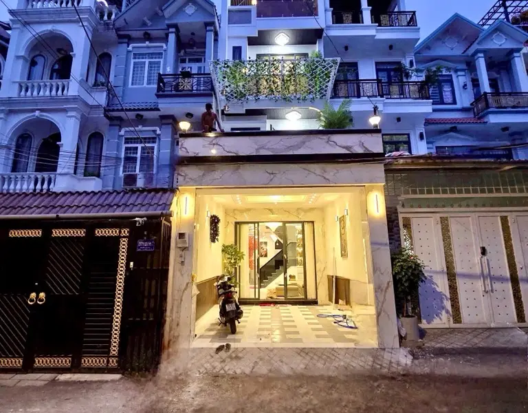 Nhà phố 4 tầng hiện đại tại thị trấn Nhà Bè, gần quận 7, mặt tiền 4.5m... Bán owner_side tại Nhà Bè, Hồ Chí Minh 01