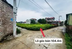 Cơ Hội Vàng Sở Hữu Lô Góc Đất 104.4m2 Tại Thanh Trí... Bán đất tại Kim Anh, Hà Nội 01