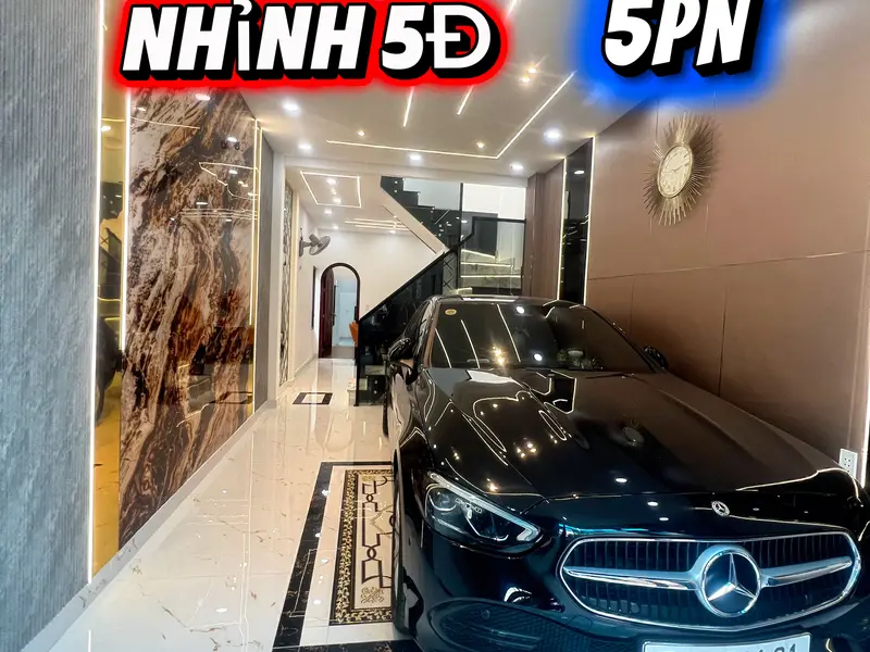 🔥 NHÀ ĐẸP Ô TÔ NGỦ TRONG NHÀ - 71M2 - 5PN - PHAN HUY ÍCH GÒ VẤP - 5.89 tỶ (TL)🔥... Bán nhà riêng tại An Hội Tây, Hồ Chí Minh 01