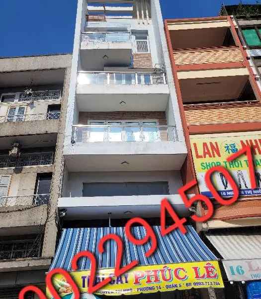 Nhà mặt phố 6 tầng siêu rộng gần chợ Bình Tây - giá tốt bất ngờ... Bán nhà mặt phố tại Chợ Lớn, Hồ Chí Minh 01