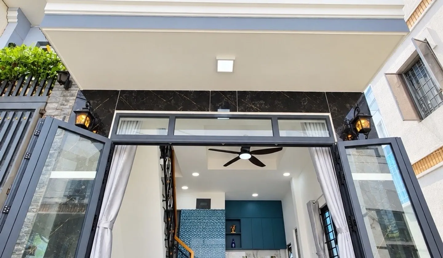 Bán nhà riêng 2 tầng tại Phường An Nhơn, Hồ Chí Minh, lô góc 2 mặt thoáng, ô tô tới nhà... Bán nhà riêng tại An Nhơn, Hồ Chí Minh 01