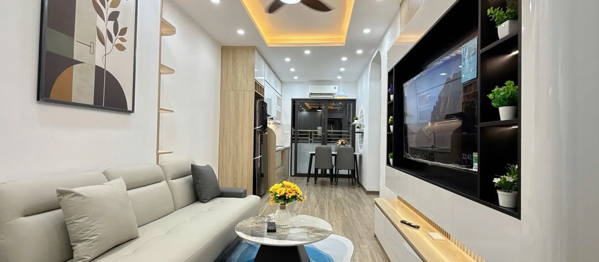 Căn hộ 60m² 2 phòng ngủ tại xã Đại Thanh, Hà Nội với nội thất đầy đủ và pháp lý rõ ràng... Bán căn hộ chung cư tại Đại Thanh, Hà Nội 01