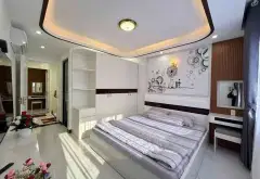 MẶT TIỀN TRƯỚC SAU XE HƠI - KHU ĐỒNG BỘ PHÂN LÔ - 5 TẦNG MỚI KENG FULL NỘI THẤT CAO CẤP!... Bán nhà mặt phố tại Hạnh Thông, Hồ Chí Minh 03