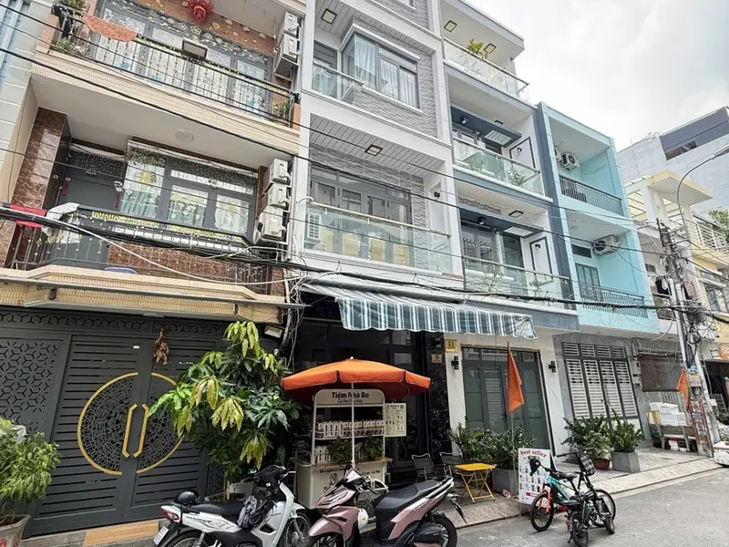 Bán nhà riêng 3 tầng tại Phường Tân Quy, Quận 7 - mặt tiền đường nhựa ô tô tránh... Bán nhà riêng tại Tân Mỹ, Hồ Chí Minh 01