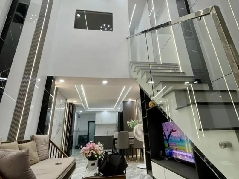NHÀ MỚI CỨNG QUANG TRUNG, DT 3,3x11M, GẦN EMART 2, 2PN 2WC, TẶNG FULL NỘI THẤT, CHỈ 3,68 TỶ... Bán nhà riêng tại An Hội Tây, Hồ Chí Minh 01
