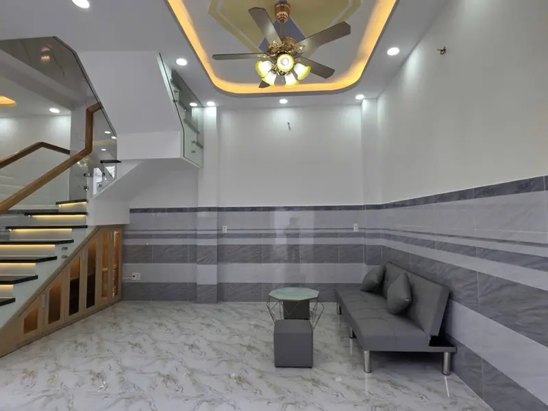 Nhà 4 lầu, hẻm ôtô Mặt tiền rộng, thiết kế hiện đại tại Bạch Đằng, Gia Định. Tặng nội thất cao cấp.... Bán nhà riêng tại Gia Định, Hồ Chí Minh 01