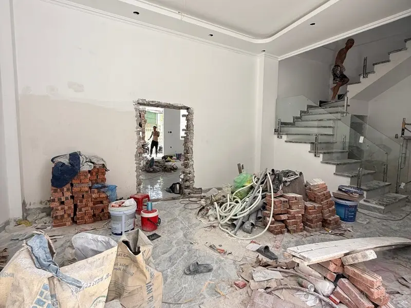 siêu phẩm nhà xây mới 4 tầng sân cổng xây mới tại 229 Miếu Hai Xã thông Hồ sen... Bán nhà riêng tại Lê Chân, Hải Phòng 01