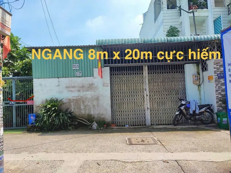 HÀNG HIẾM TL41 THẠNH LỘC Q12 –162M²· NGANG 8M – ĐƯỜNG XE TẢI 7M💸6,6TỶ... Bán kho, nhà xưởng tại An Phú Đông, Hồ Chí Minh 01