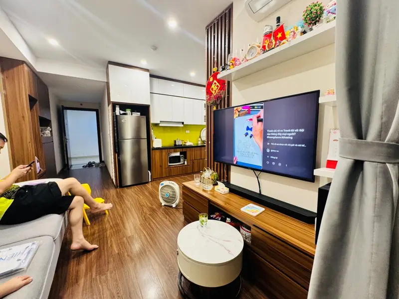 NHỈNH 3 TỶ CÓ NGAY CĂN 2 PN INTRACOM RIVERSIDE - FULL NỘI THẤT - VIEW CẦU NHẬT TÂN THOÁNG MÁT... Bán căn hộ chung cư tại Vĩnh Thanh, Hà Nội 01