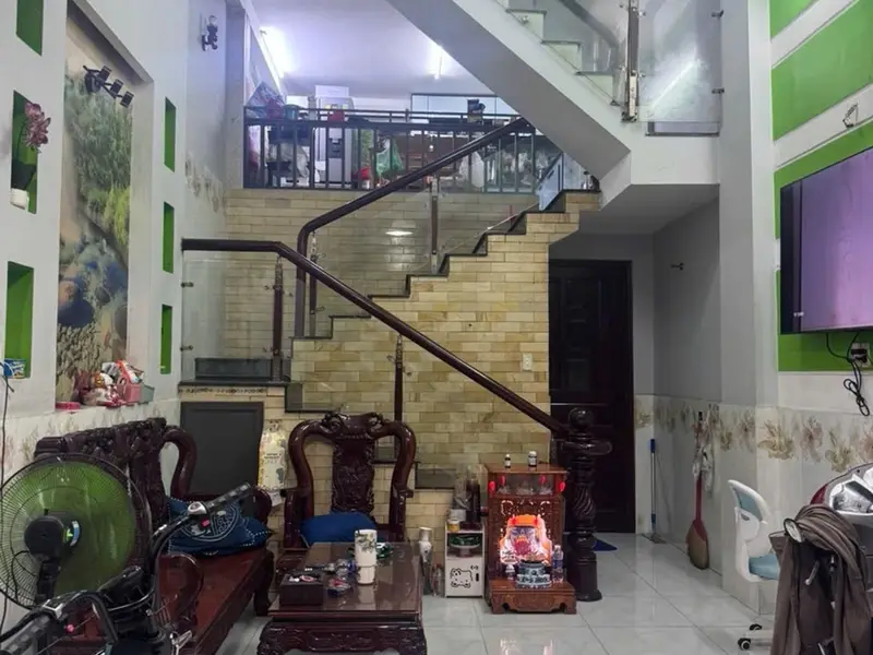 Nhà 5 tầng rộng rãi, đường ô tô quay đầu Tân Thới Nhất... Bán nhà riêng tại Đông Hưng Thuận, Hồ Chí Minh 01