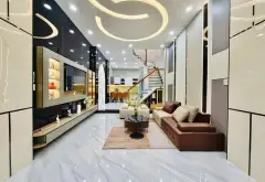 Nhà Nguyễn Tư Giản, Gò Vấp 4 tầng 4 phòng ngủ diện tích 42m2 giá 7.35 tỷ... Bán nhà riêng tại An Hội Tây, Hồ Chí Minh 02