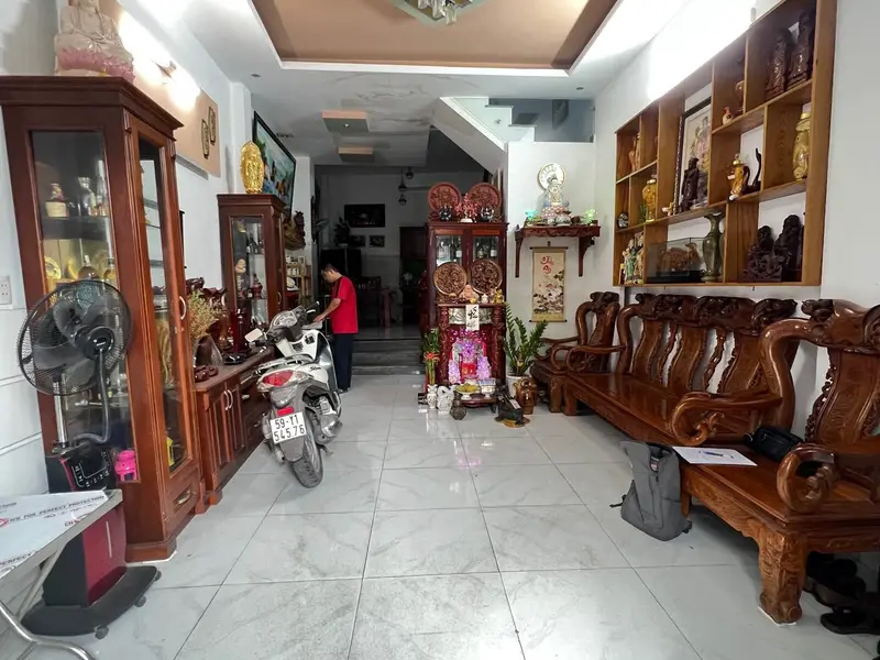 Bán nhà riêng Phường 12 Gò Vấp hẻm ô tô tránh, 50m², 3 phòng ngủ, pháp lý cơ sở... Bán nhà riêng tại An Hội Tây, Hồ Chí Minh 01