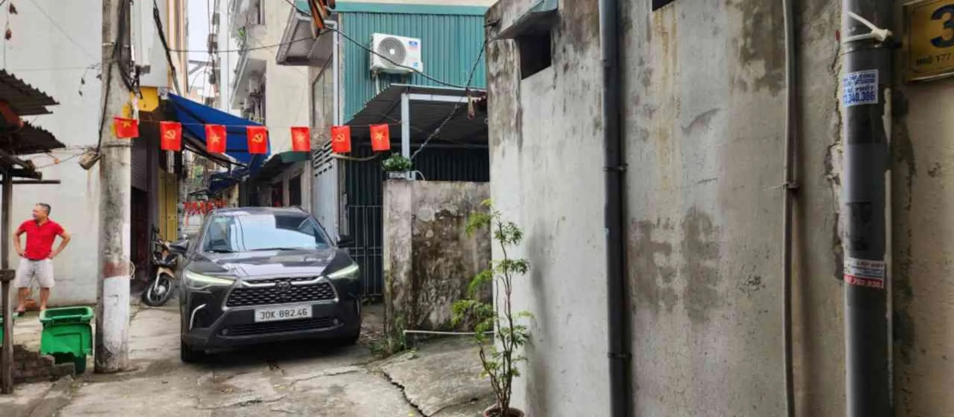 Bán nhà riêng Thịnh Liệt 38m2 ô tô đỗ cửa, gần KĐT Đồng Tàu... Bán nhà riêng tại Hoàng Mai, Hà Nội 01