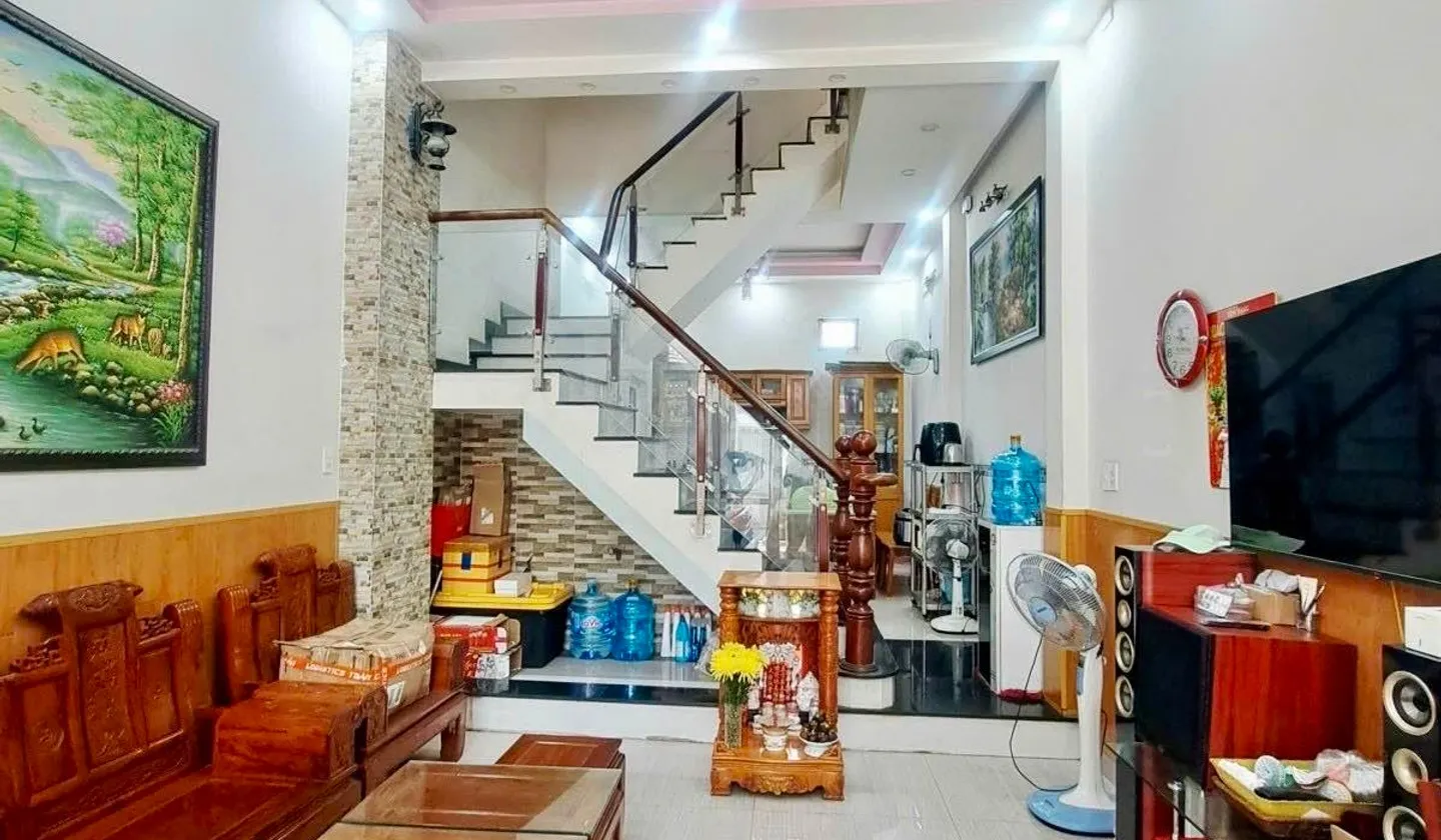 Nhà 4 tầng diện tích 52m2 tại Bình Tân - thiết kế hợp lý, hẻm rộng thuận tiện... Bán nhà riêng tại Bình Trị Đông, Hồ Chí Minh 01