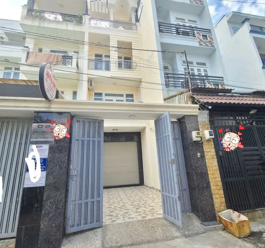 BÁN GẤP NHÀ MỚI 4 TẦNG TRƯỜNG CHINH, Q12 - HẺM XE HƠI VÀO NHÀ - 83M² (4x24M) - 8.5 TỶ... Bán nhà riêng tại Đông Hưng Thuận, Hồ Chí Minh 01