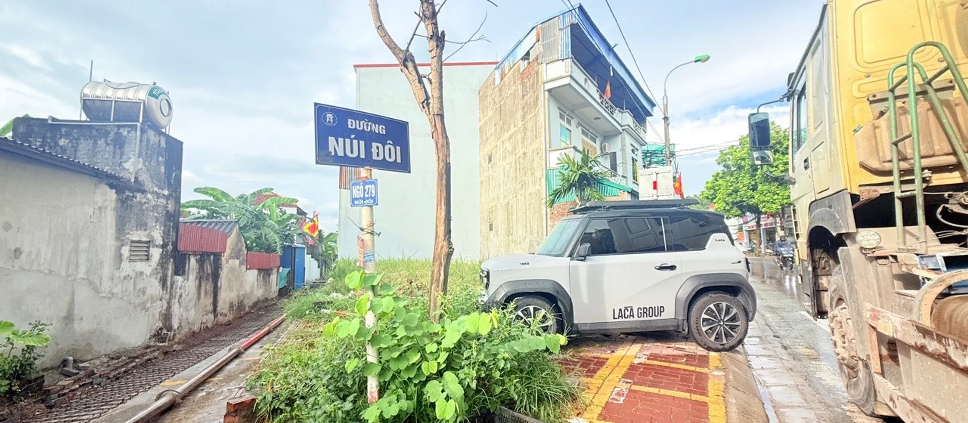 🏡 LÔ GÓC KINH DOANH ĐẸP – ĐƯỜNG NÚI ĐÔI, THỊ TRẤN SÓC SƠN - ĐẤT FULL THỔ - XÂY TOÀ VĂN PHÒNG CHO T... Bán đất tại Sóc Sơn, Hà Nội 01
