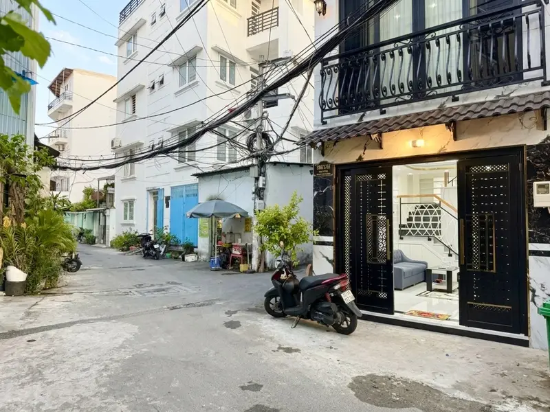 Bán nhà Gò Vấp, hẻm xe hơi 1/ Phan Văn Trị, ngay Emart, 42M2, 3 Pn full NT , 6.98 tỷ TL... Bán nhà riêng tại Hạnh Thông, Hồ Chí Minh 01