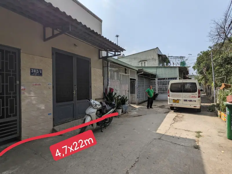 BÁN GẤP DÃY TRỌ HXH 5M - 101M2 FULL THỔ - CHỈ 4,5 TỶ - CÁCH CÔNG VIÊN TÂY A, ĐÔNG HÒA CHỈ 30M.... Bán nhà riêng tại Đông Hòa, Hồ Chí Minh 01