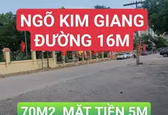 🎯🌏HƠN 20 TỶ.BÁN 65M2 ĐẤT ĐẤU GIÁ KHU PHÂN LÔ LINH ĐÀM, ĐƯỜNG 16M NHỰA, MT 5M.SP HIẾM .... Bán đất tại Thanh Liệt, Hà Nội 01
