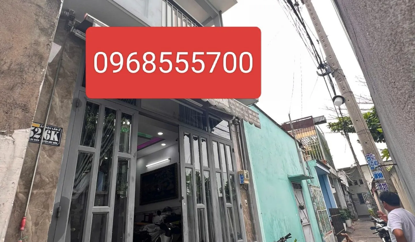 Cơ hội sở hữu nhà 4 tầng 5 phòng ngủ ngay Ngã tư Trung Chánh giá siêu tốt... Bán nhà riêng tại Bà Điểm, Hồ Chí Minh 01