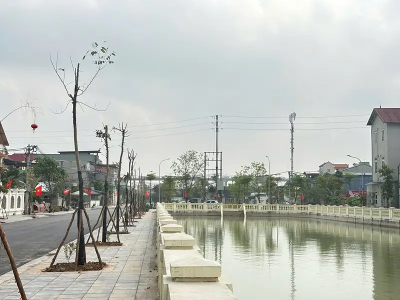 🌺KINH DOANH - VIEW HỒ ĐIỀU HOÀ THOÁNG MÁT - 2 MẶT ĐƯỜNG TRƯỚC SAU OTO TRÁNH - CÁCH KCN BẮC THĂNG L... Bán đất tại Thiên Lộc, Hà Nội 01