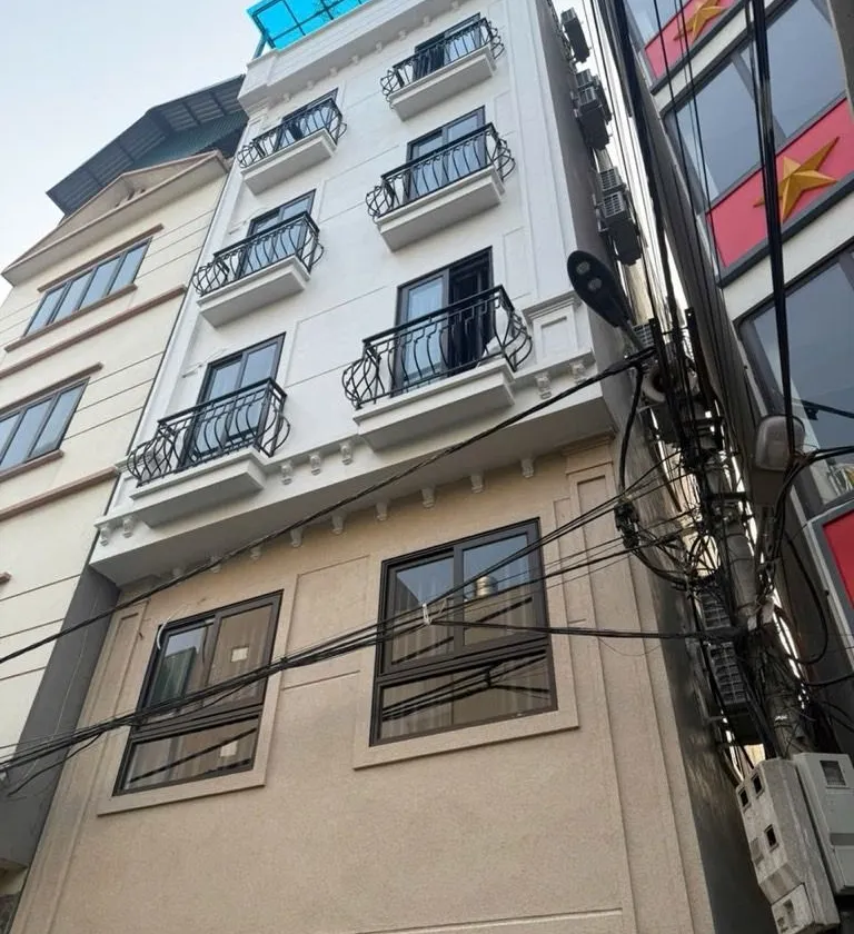 Toà căn hộ dịch vụ 6 tầng thang máy tại Lai Xá, 14 phòng khép kín sát QL32 ĐH thành đô... Bán chung cư mini tại Hoài Đức, Hà Nội 01