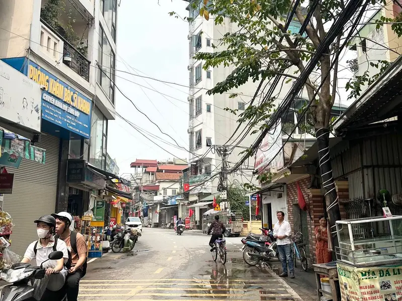 Bán nhà mặt phố Di Trạch, 4 tầng, mặt tiền 7.2m, ô tô tránh, kinh doanh sầm uất... Bán nhà mặt phố tại Hoài Đức, Hà Nội 01