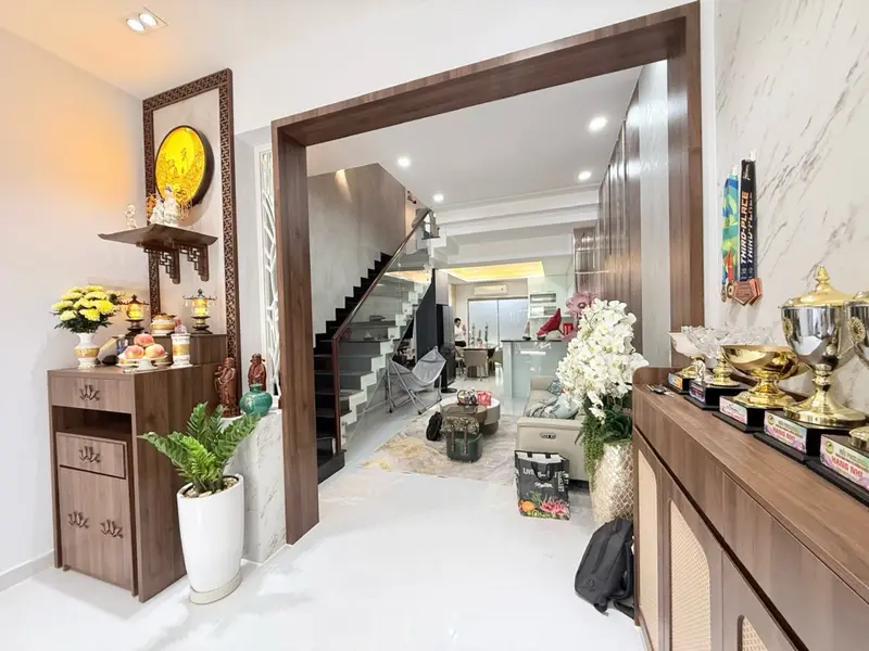 Bán nhà riêng 3 tầng 4PN hẻm xe hơi Lê Văn Lương Quận 7 giá 12.8 tỷ... Bán nhà riêng tại Tân Hưng, Hồ Chí Minh 01