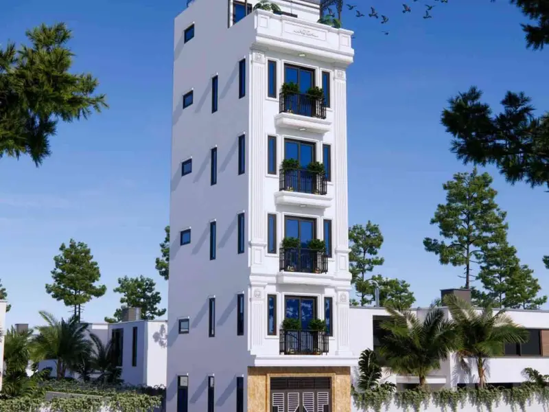 Bán nhà riêng 6 tầng lô góc tại xã Đại Thanh, Hà Nội với thang máy hiện đại... Bán nhà riêng tại Đại Thanh, Hà Nội 01