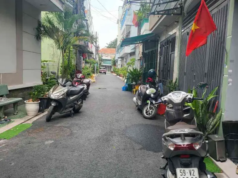 Bán nhà mới 2 tầng cạnh Emart Gò Vấp, diện tích 52.2m², giá 5.95 tỷ... Bán nhà riêng tại An Hội Tây, Hồ Chí Minh 01