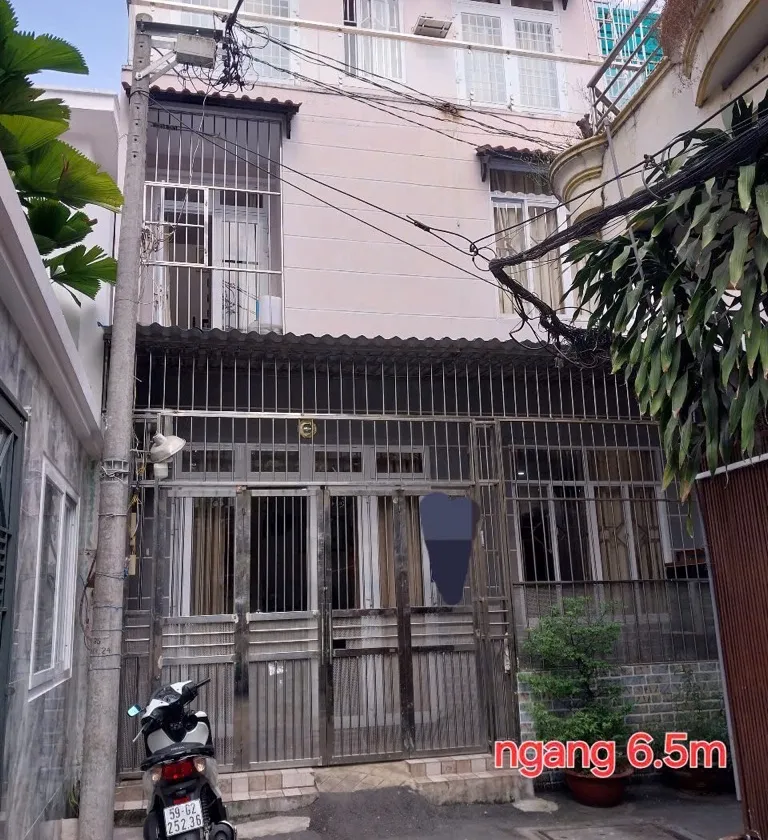Bán nhà riêng 3 tầng phường 8 quận Gò Vấp hẻm ôtô, mặt tiền 6.5m... Bán nhà riêng tại Thông Tây Hội, Hồ Chí Minh 01