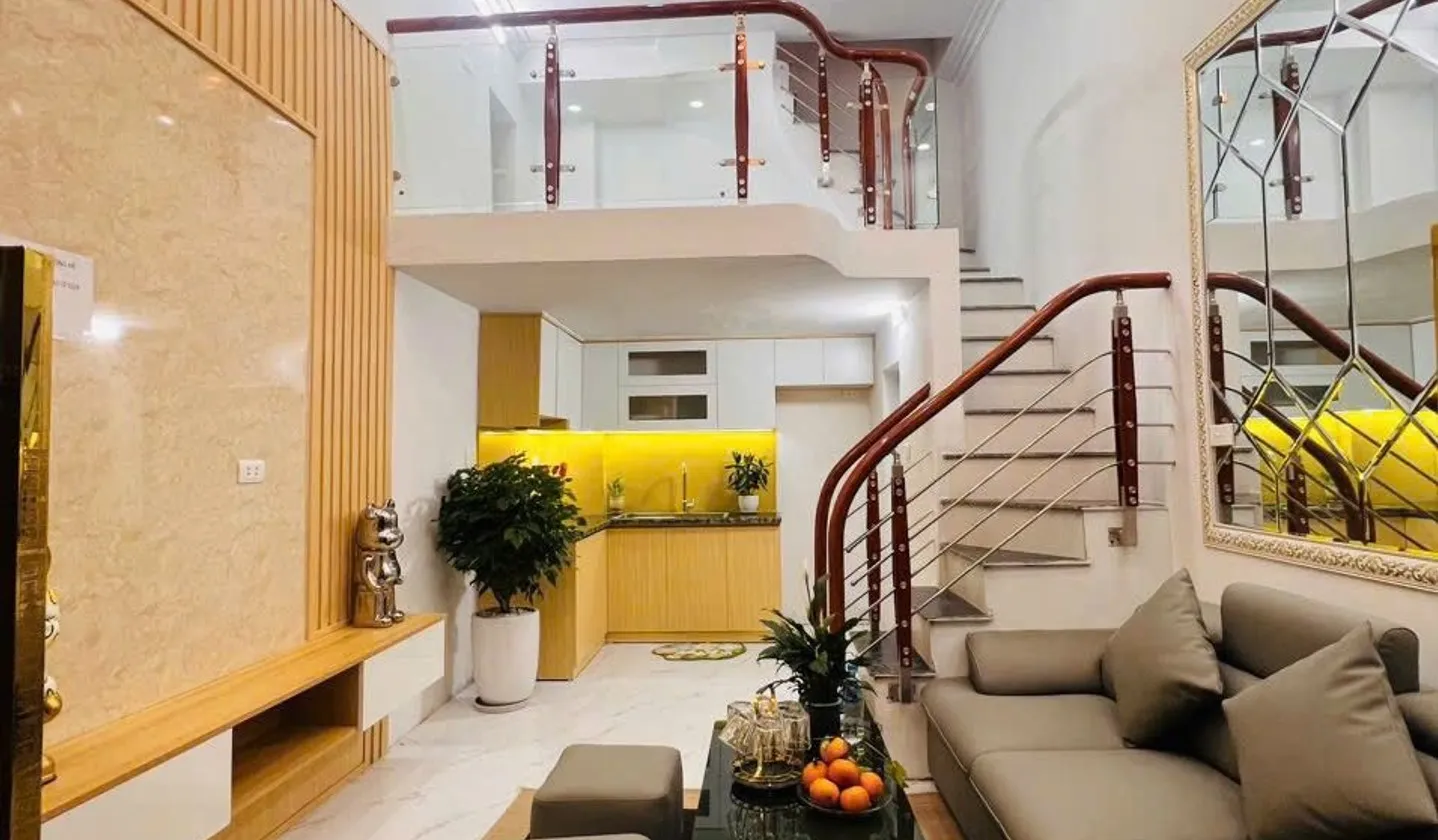 Nhà 4,5 tầng thiết kế hiện đại gần trung tâm Hai Bà Trưng... Bán nhà riêng tại Bạch Mai, Hà Nội 01