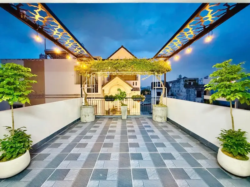 BÁN NHÀ MỚI XÂY XE HƠI NGỦ TRONG NHÀ... Bán nhà riêng tại An Hội Tây, Hồ Chí Minh 01