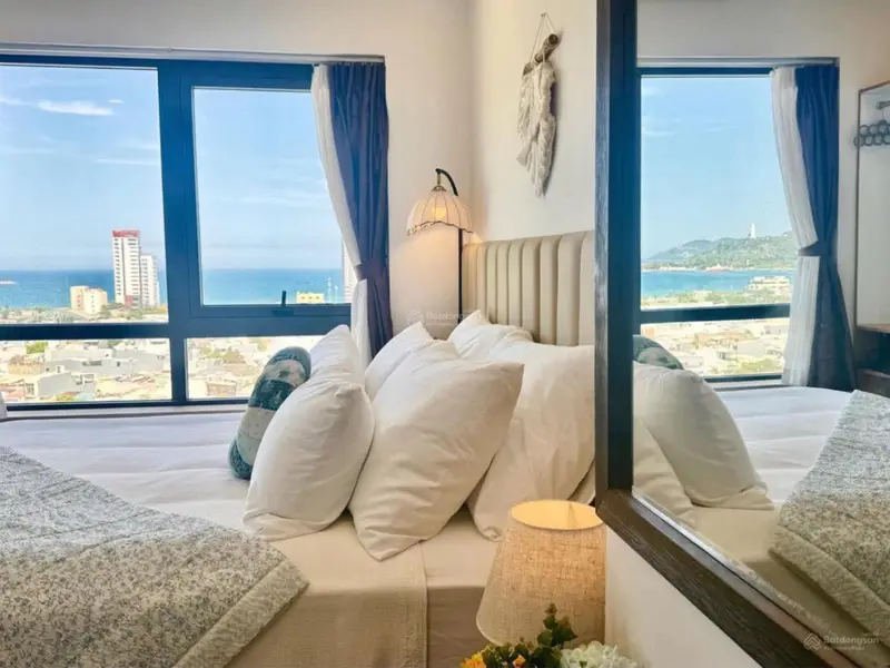 NHỈNH 4 TỶ SỞ HỮU CĂN GÓC 2PN VIEW BIỂN – FULL NỘI THẤT – SỔ HỒNG LÂU DÀI – CHO THUÊ 15TR/THÁNG!... Bán căn hộ chung cư tại Sơn Trà, Đà Nẵng 01