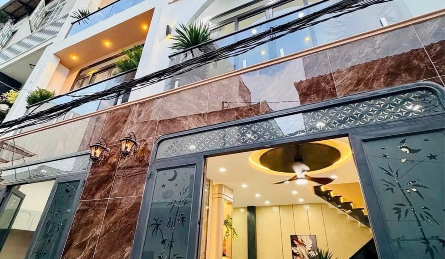 Nhà 3 tầng siêu đẹp quận Tân Bình, tặng full nội thất... Bán nhà riêng tại Tân Sơn, Hồ Chí Minh 01
