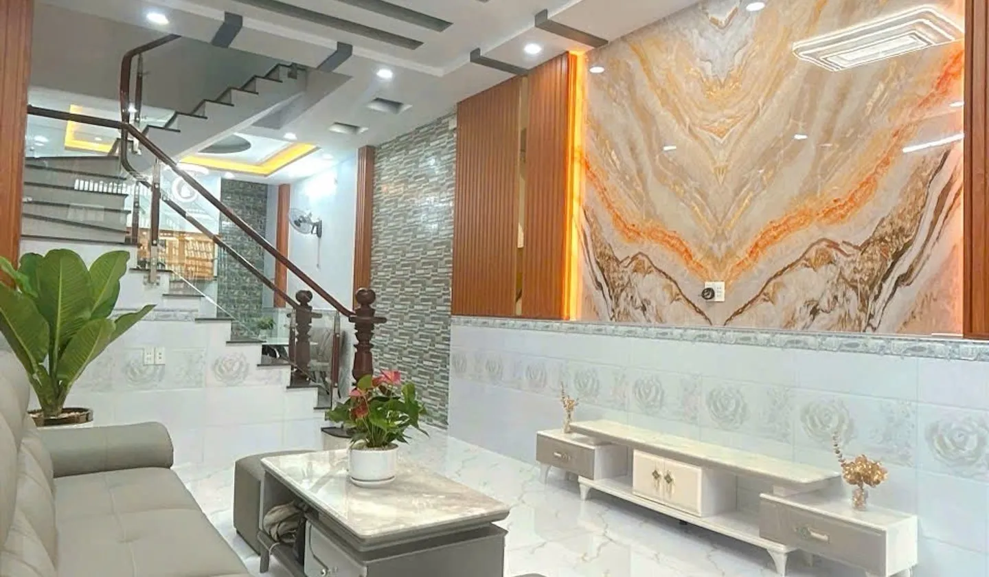 🕌 NHÀ 4 TẦNG NGAY CHỢ DA SÀ Mới - GIÁP Q6 - GẦN AEON MALL TÊN LỬA . 💲 6 T 980 💲 ( T L )... Bán nhà riêng tại An Lạc, Hồ Chí Minh 01