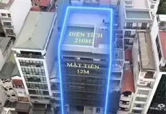 Tòa nhà văn phòng - 210.5m² - Yên Hòa, Hà Nội - 230 tỷ... Bán văn phòng tại Yên Hòa, Hà Nội 01