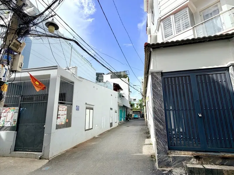 Nhà hẻm 6m lô góc 46m2 Quang Trung giá 4.25 tỷ thương lượng... Bán nhà riêng tại An Hội Tây, Hồ Chí Minh 01