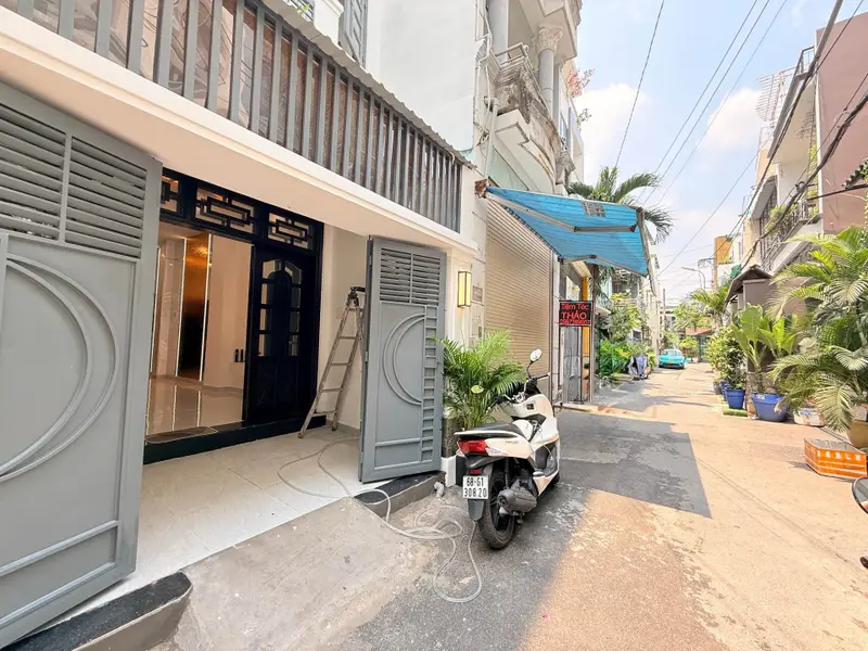 Bán nhà riêng 4 tầng diện tích 50m² gần công viên tại Thông Tây Hội, TP.HCM... Bán nhà riêng tại Thông Tây Hội, Hồ Chí Minh 01