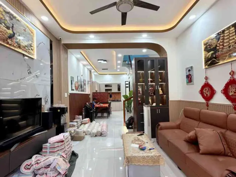 Cơ hội hiếm có: Nhà mới đẹp 3 phòng ngủ tại trung tâm Tân Phú giá tốt... Bán nhà riêng tại Phú Thọ Hòa, Hồ Chí Minh 01