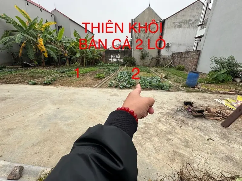 Bán đất 60m² mặt tiền 4.1m, hướng Bắc, pháp lý sổ hồng, giá 1.6 tỷ VNĐ... Bán đất tại Đa Phúc, Hà Nội 01
