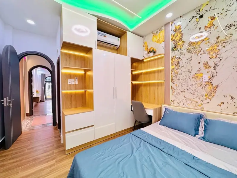 ✓TC 6.5 TỶ SỞ HỮU NGAY SIÊU PHẨM NHÀ ĐẸP MỚI XÂY = 3 TẦNG=HẺM XE HƠI= NGAY NGUYỄN TƯ GIẢN... Bán nhà riêng tại An Hội Tây, Hồ Chí Minh 01