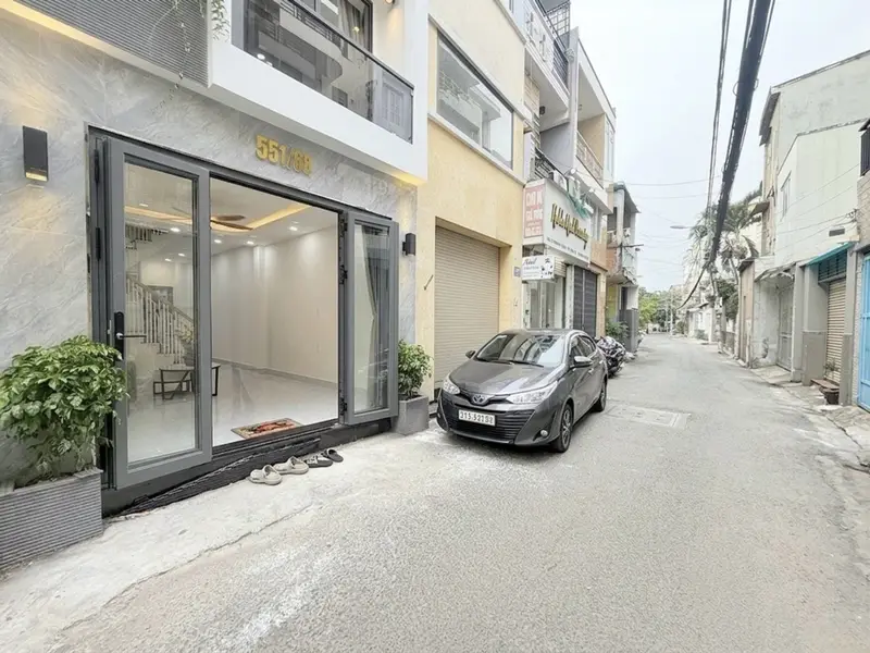 Nhà riêng 4 tầng 35m² hẻm xe hơi Phan Văn Trị giá 6.68 tỷ... Bán nhà riêng tại An Nhơn, Hồ Chí Minh 01