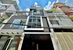 HẺM NHỰA 6M - XE HƠI THÔNG - 5 TẦNG CÓ THANG MÁY - MỚI ĐẸP - NỘI THẤT CAO CẤP - SỔ VUÔNG VỨC... Bán nhà riêng tại Bình Lợi Trung, Hồ Chí Minh 01
