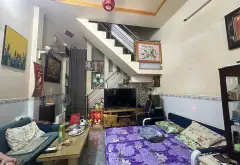 NHÀ ĐẸP KHU DỰ ÁN ĐƯỜNG PHẠM THỊ GIÂY – ĐƯỜNG NHỰA 6M – GIÁ 2.45 TỶ BL... Bán nhà riêng tại Đông Thạnh, Hồ Chí Minh 01