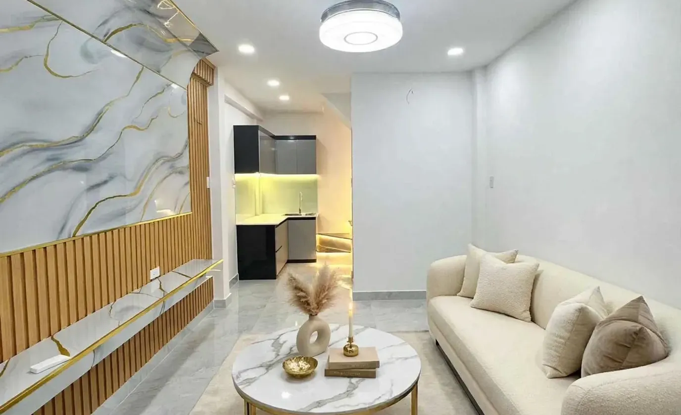 TÔN THẤT THUYẾT - 4.25 TỶ - NHÀ MỚI 3 TẦNG Ở NGAY... Bán nhà riêng tại Vĩnh Hội, Hồ Chí Minh 01