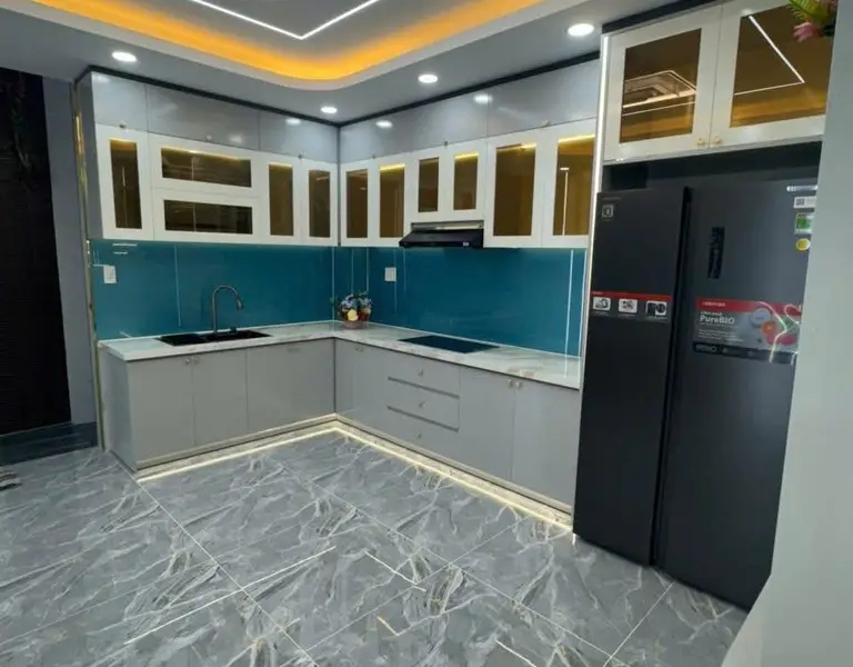 [QUẬN 12]- 5 TẦNG ĐƯỜNG LÂM THỊ HỐ📐 4✖15m 💵 CHỈ 6 ĐỒNG... Bán nhà riêng tại Trung Mỹ Tây, Hồ Chí Minh 01