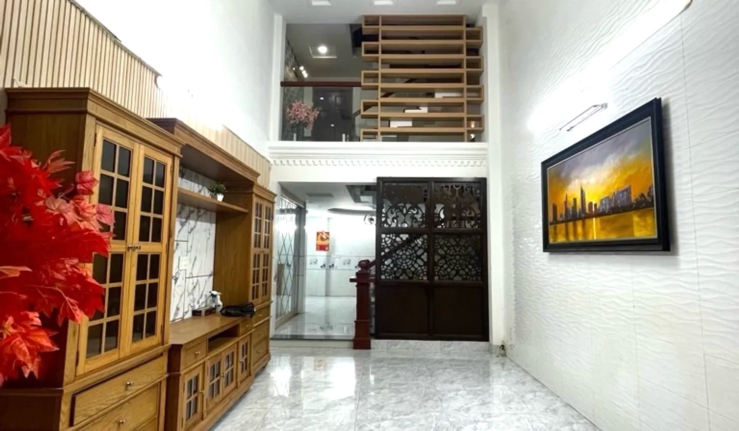Bán nhà Gò Vấp, Nguyễn Duy Cung, 5 tầng, hẻm xe hơi đỗ cửa, 4x15m, chỉ 8.x tỷ... Bán nhà riêng tại An Hội Tây, Hồ Chí Minh 01