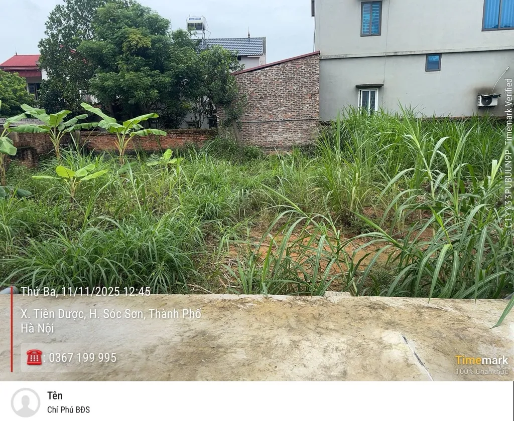 Bán đất 99,8m² thổ cư tại thôn Đồng Chầm, Sóc Sơn, Hà Nội... Bán đất tại Sóc Sơn, Hà Nội 01