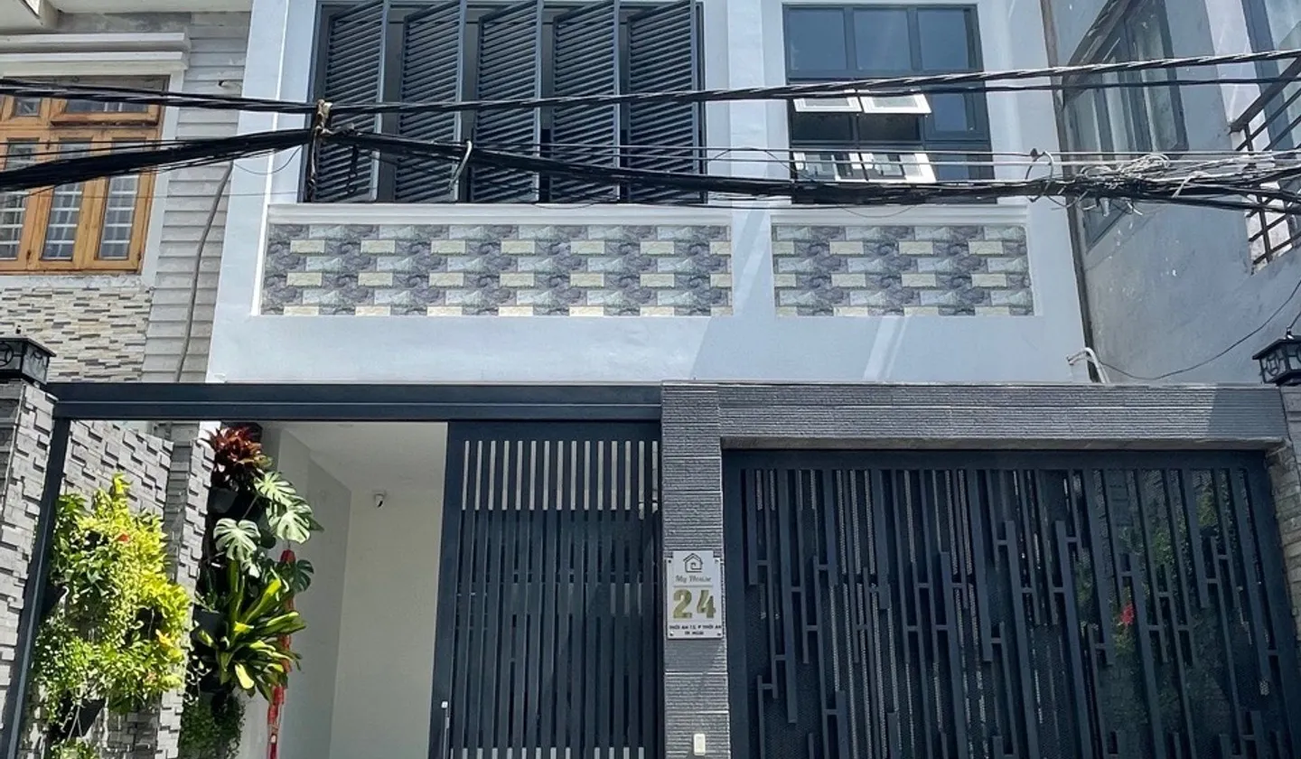 Bán nhà mặt phố 3 tầng quận 12, mặt tiền 6m, giá 7.8 tỷ... Bán nhà mặt phố tại Thới An, Hồ Chí Minh 01
